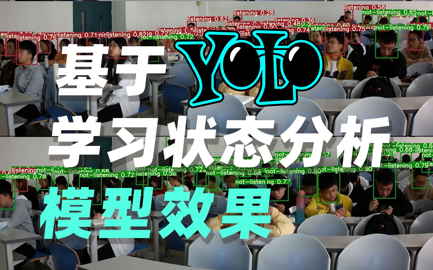 学习状态分析 YOLOv5 模型效果哔哩哔哩bilibili