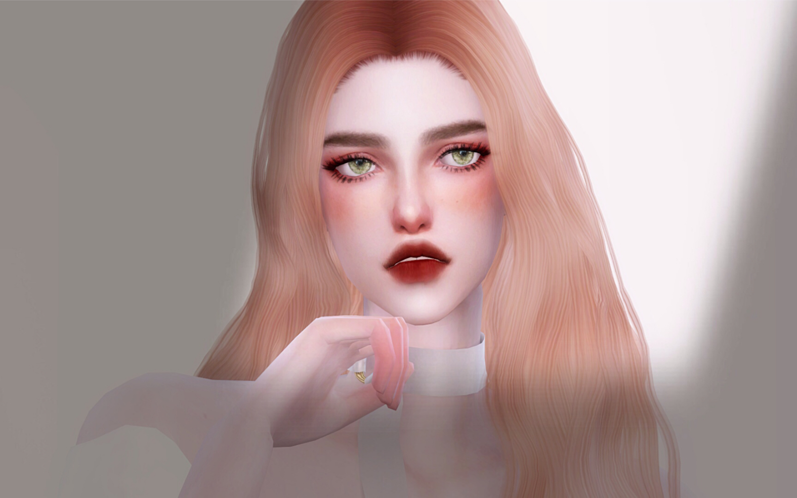 模拟人生4 随便捏的女小人