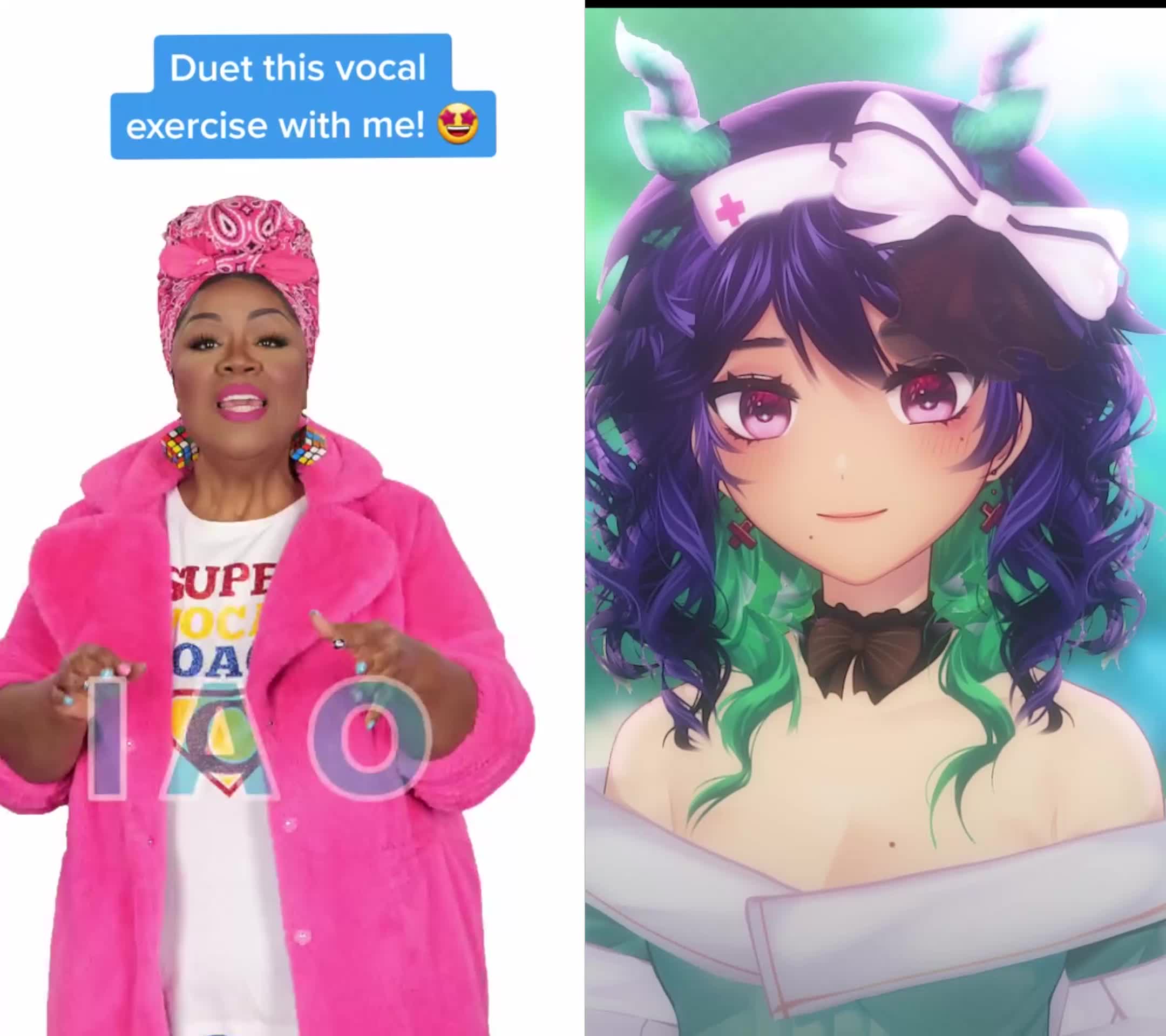 谢丽尔小姐,这是与 @ cherylporterdiva进行的非常艰难的二重唱,她的