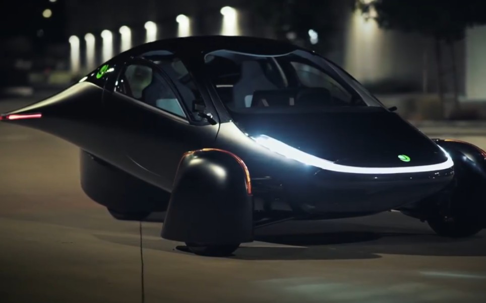 美国aptera太阳能三轮电动汽车官方宣传片