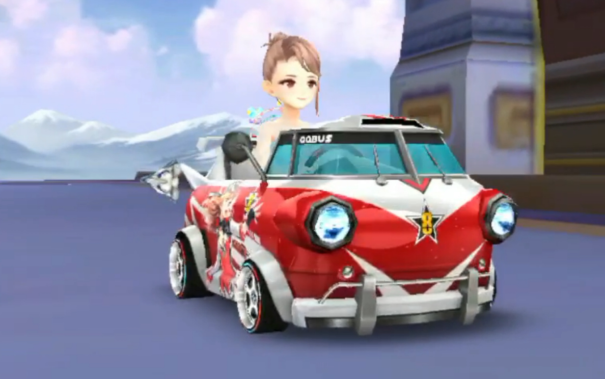 【ti帝】qq飞车(b车极速大q吧)试驾体验