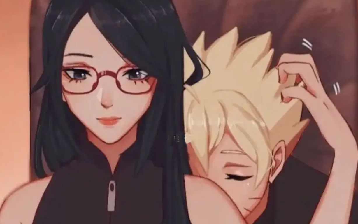 博人传,博人胸膛"黑"了,佐良娜奉献爱的抚摸!_哔哩哔哩_bilibili