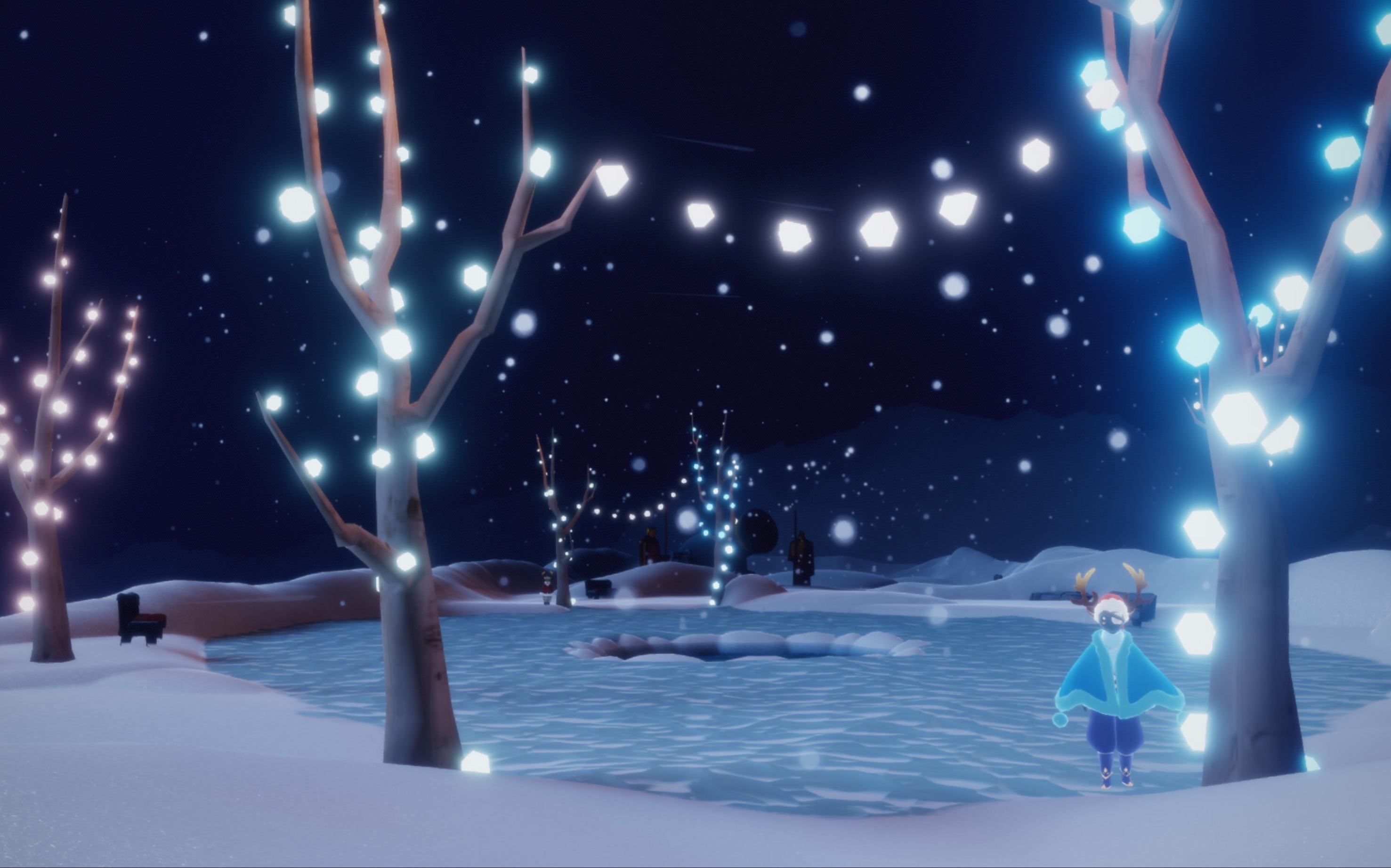 【sky光遇】圣诞欢乐颂琴谱瞎奏 官方琴谱也开始卷了?