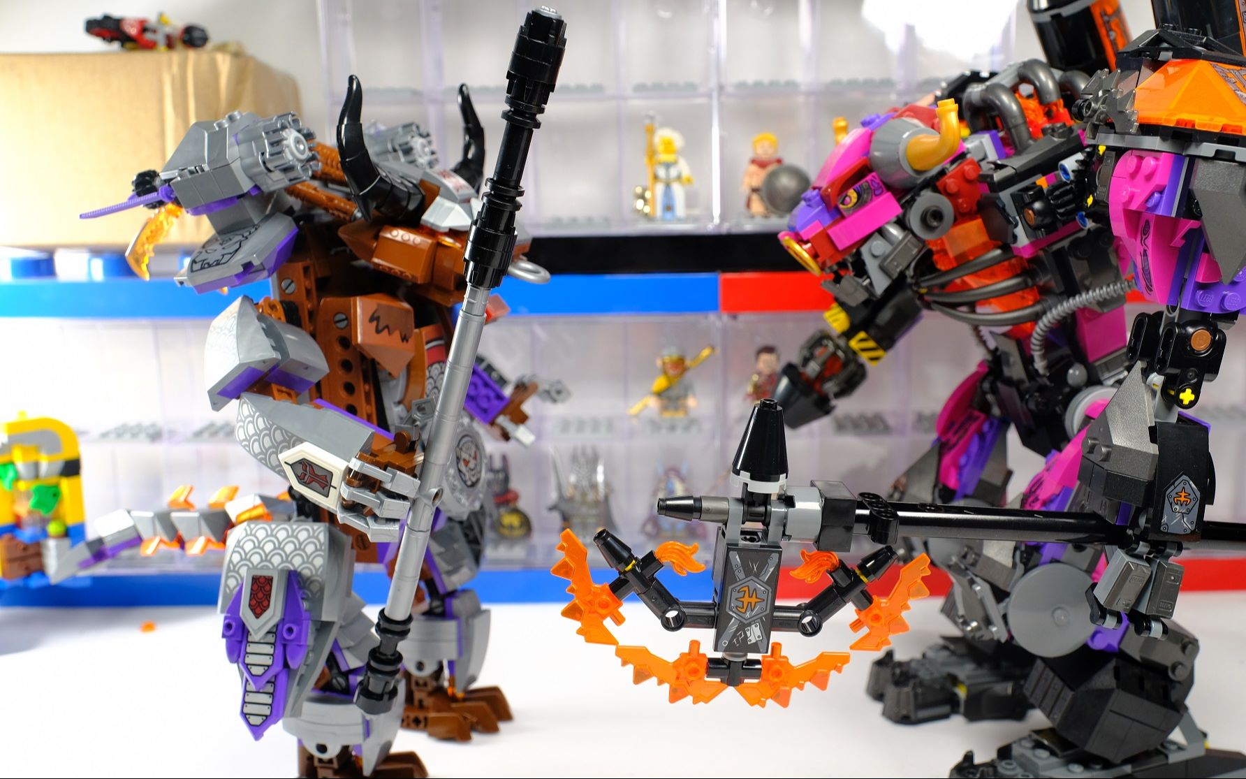 试玩启蒙积木西游记3806牛魔王与乐高牛魔王是否一样呢