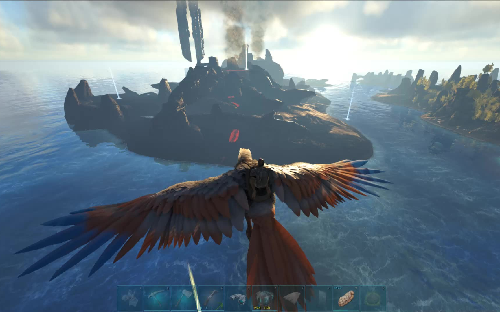 【方舟攻略】中心岛神器第二期-猎手 稳重 强壮(火山矿洞的三个神器)