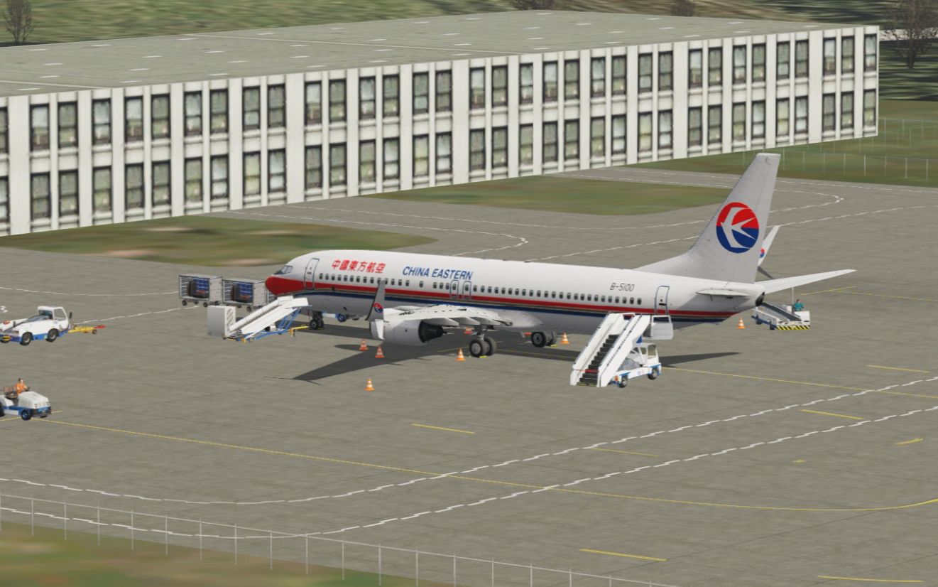 prepar3d:b738安庆-永州航班(起飞)