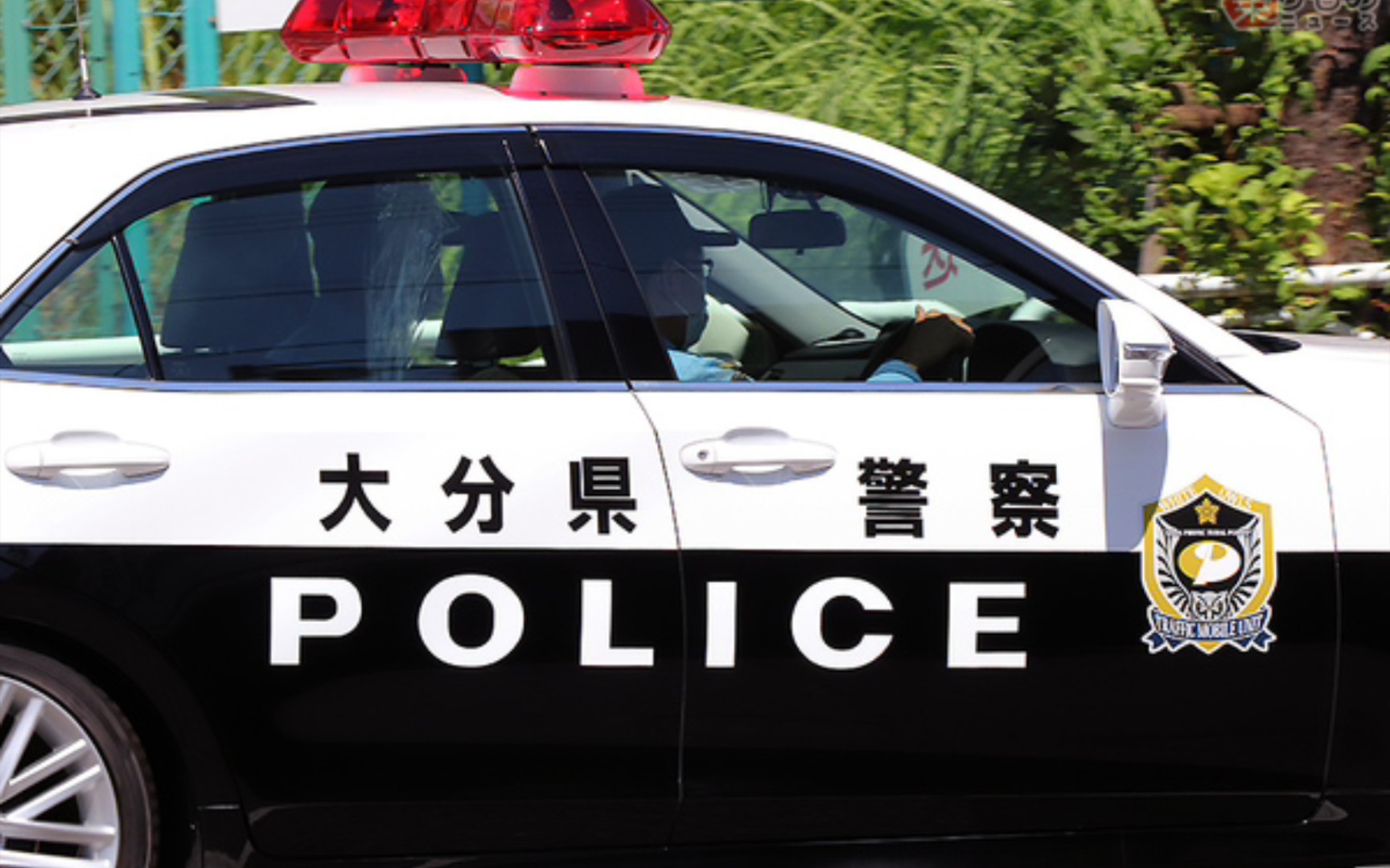 大分县×冈山县警车