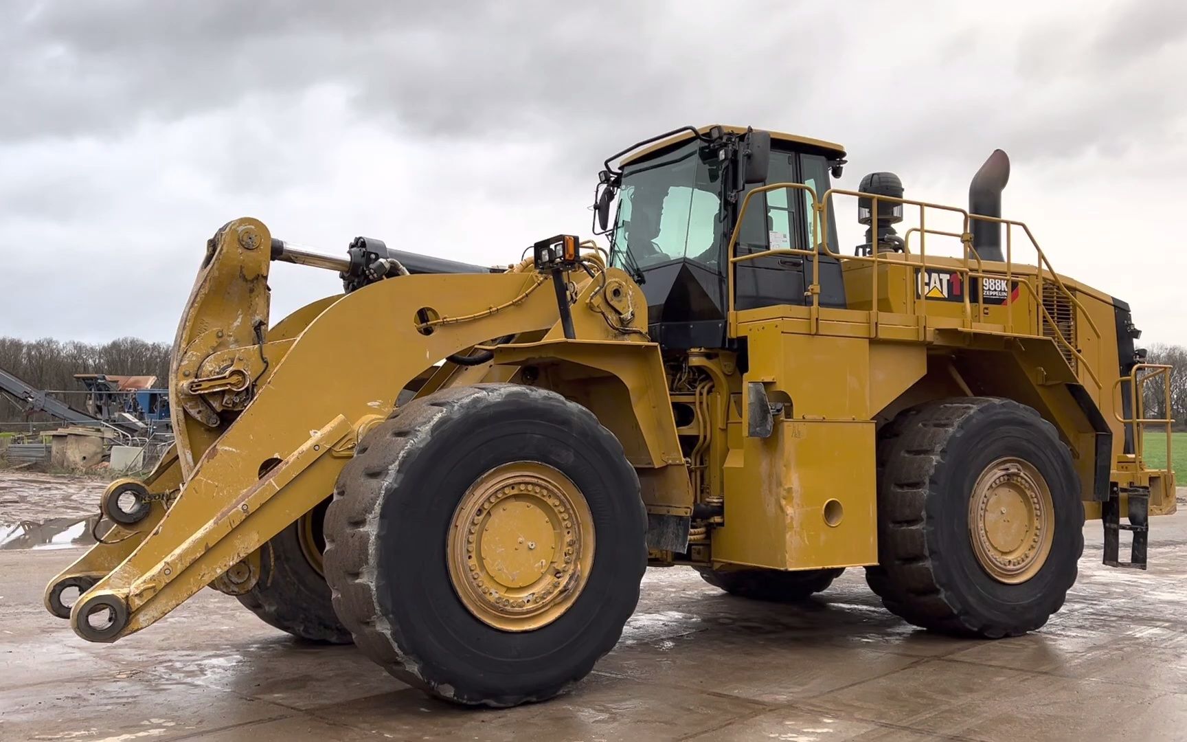 cat 988k装载机操作展示