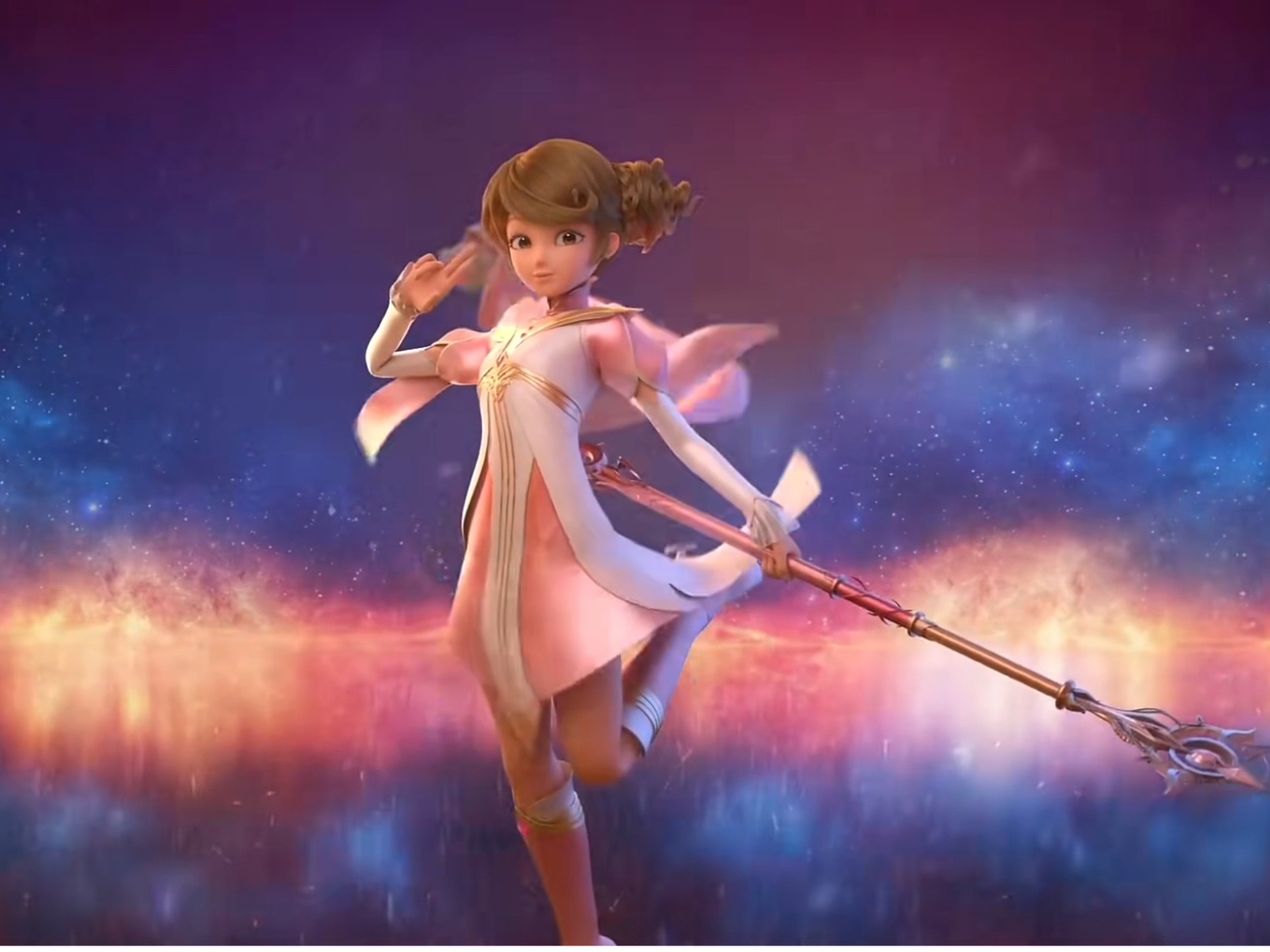 存星学院之潘朵拉秘境 美星的魔卡变身「花火精灵」