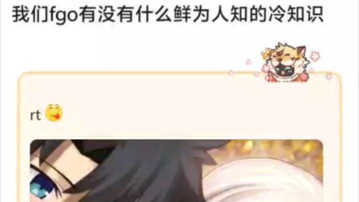 【FGO】你游有没有什么鲜为人知的冷知识?哔哩哔哩bilibili技巧