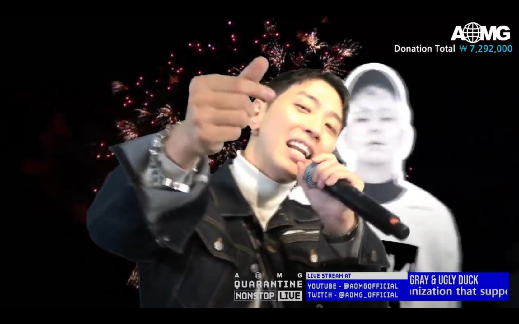 aomg油管live直播part3gray山花quarantinenonstoplive412