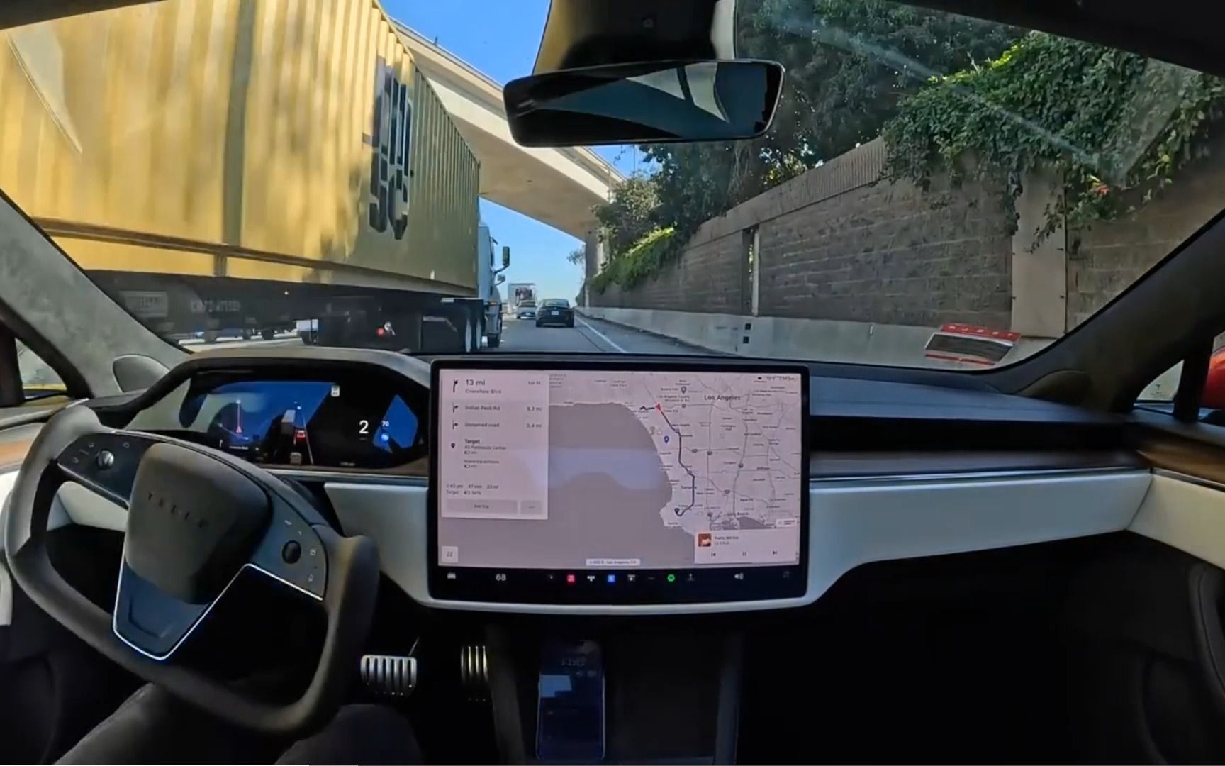 零人工接管!特斯拉最强自动驾驶tesla fsd路测