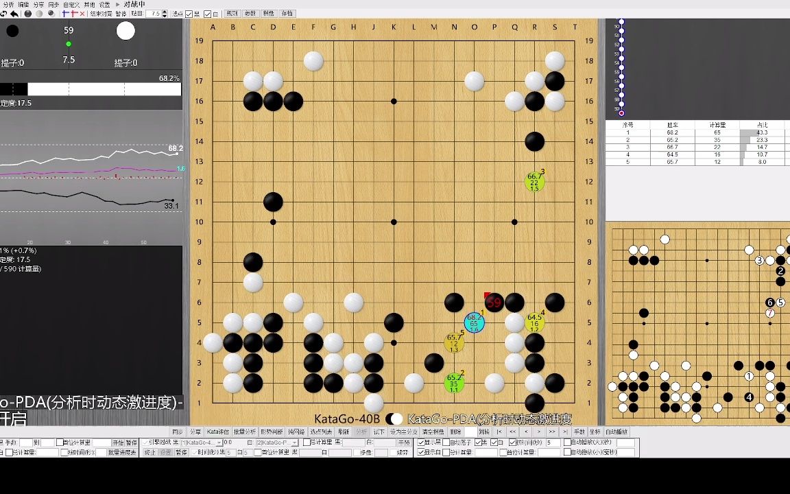 20221023 围棋AI对战AI的高端局哔哩哔哩bilibili教学