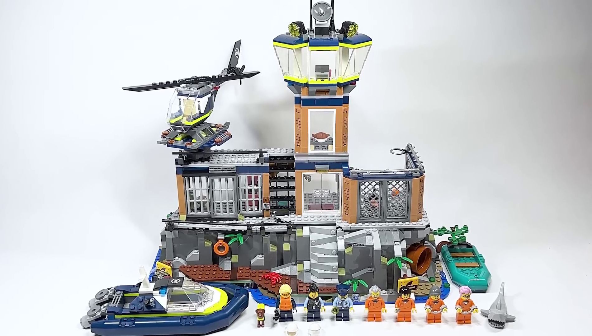 乐高城市 police prison island (60419) 评测