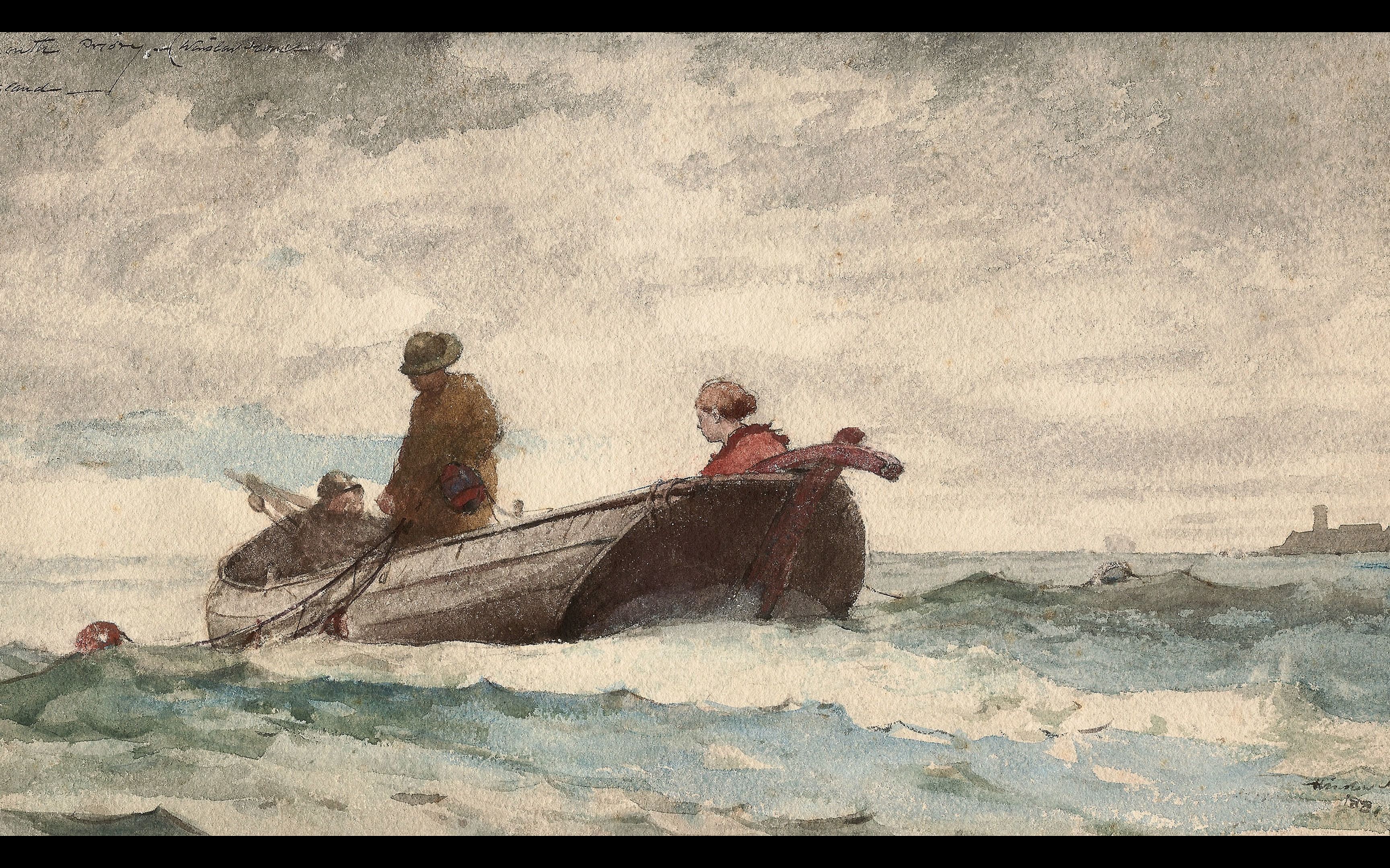 温斯洛ⷮŠ霍默 Winslow Homer 绘画作品赏析(1/4)哔哩哔哩bilibili