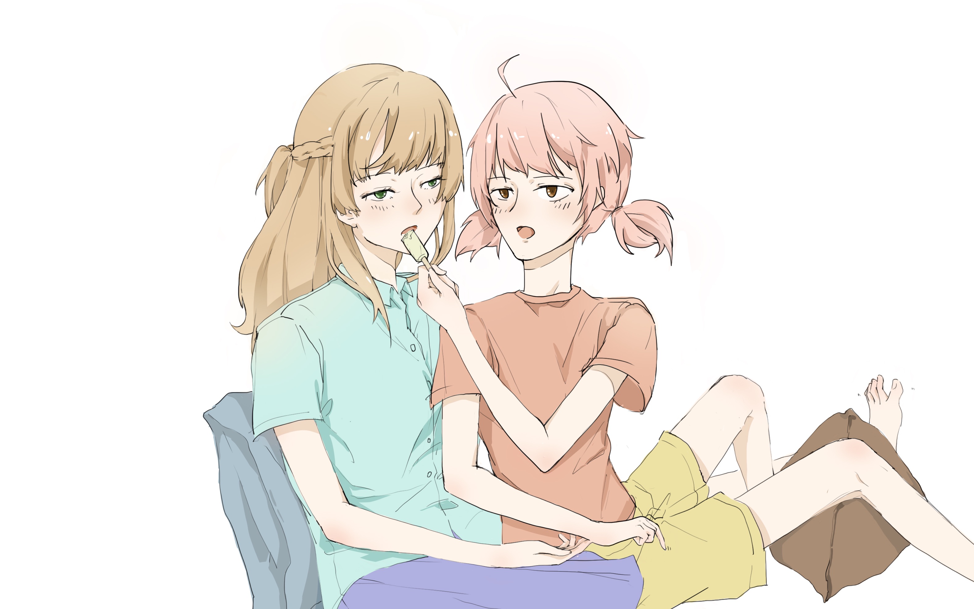 【佐侑】啊——冰棍/佐伯女士和侑的日常摸鱼w_哔