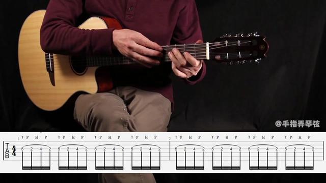 电影《十字街头》斗琴片段用古典吉他 演奏/eugenes trick bag