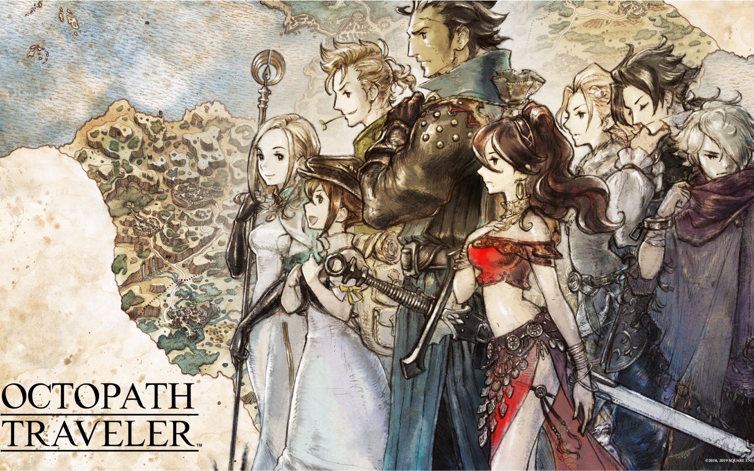 【八方旅人】舞娘篇全流程 官方中文 已完结_哔哩哔哩_bilibili