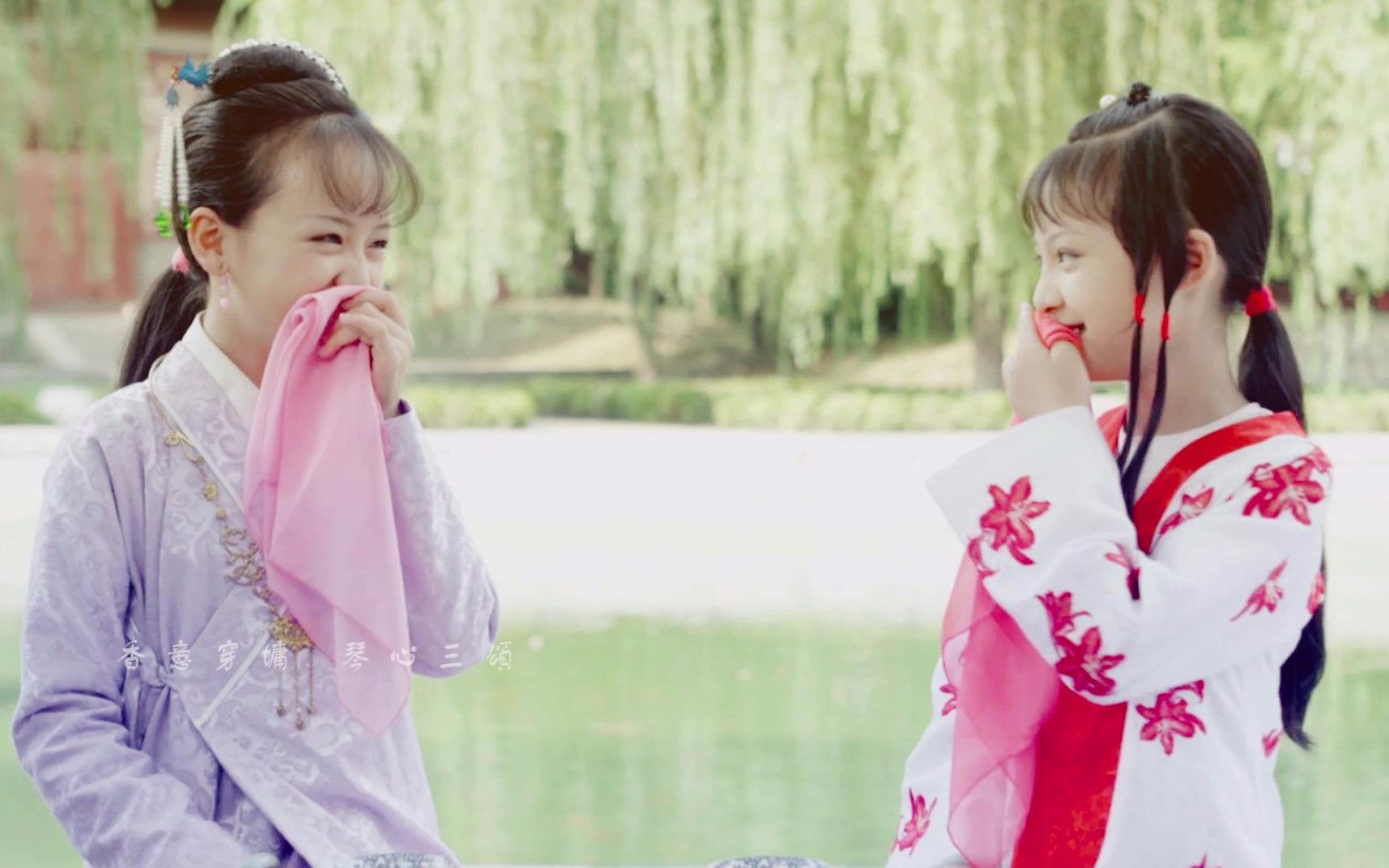 钟宝儿周漾玥薛宝钗林黛玉小戏骨红楼梦月夕