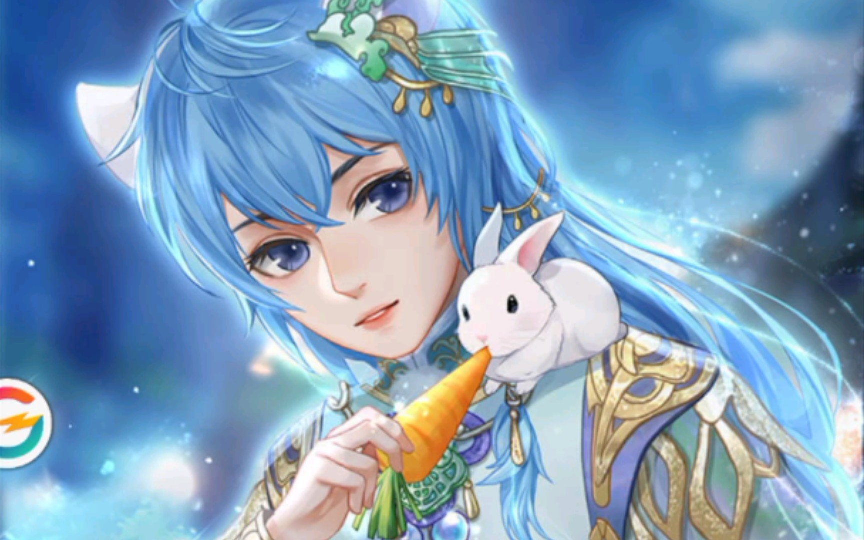 遇见尊上/花妖传-灵澈幼年卡牌《祈山有灵》