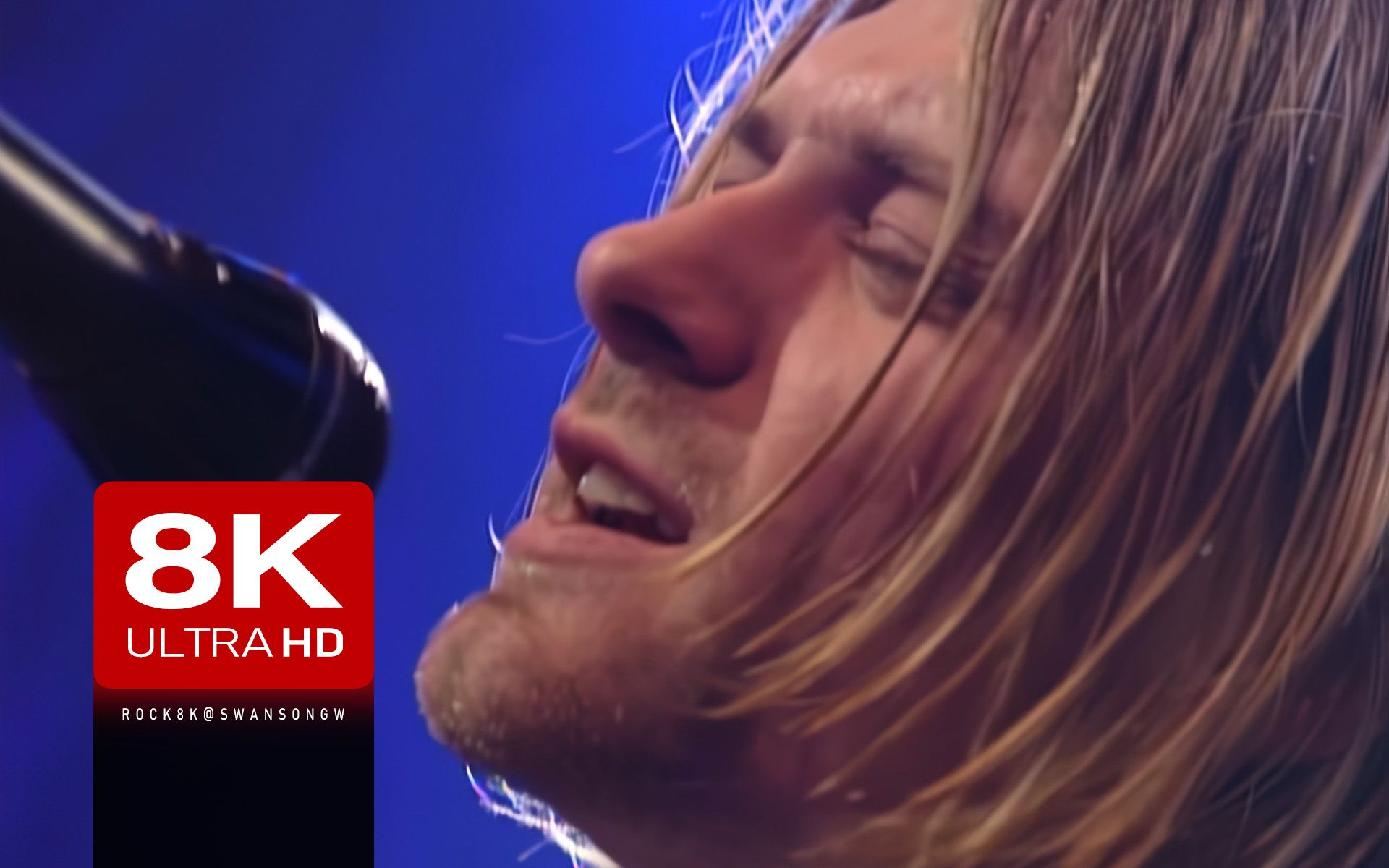 [图]Nirvana - Where Did You Sleep Last Night - Live On MTV Unplugged Unedited 【8K修复】