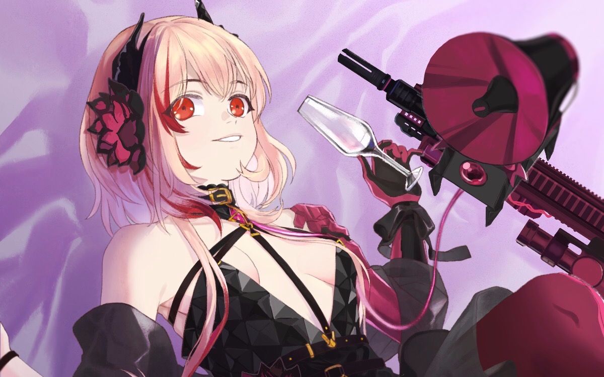 【ipad绘画】m4 sopmodii/酒席的扫荡者【少女前线】