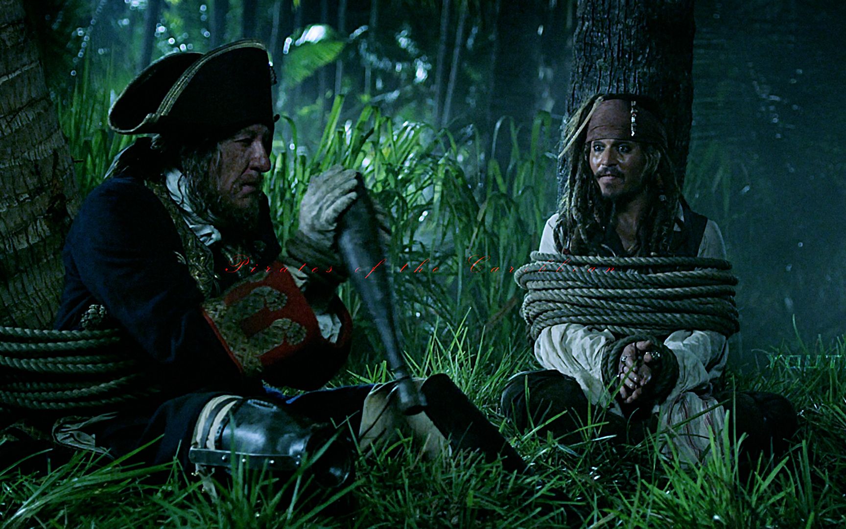 【4k/加勒比海盗】我是你的好基友 巴博萨啊