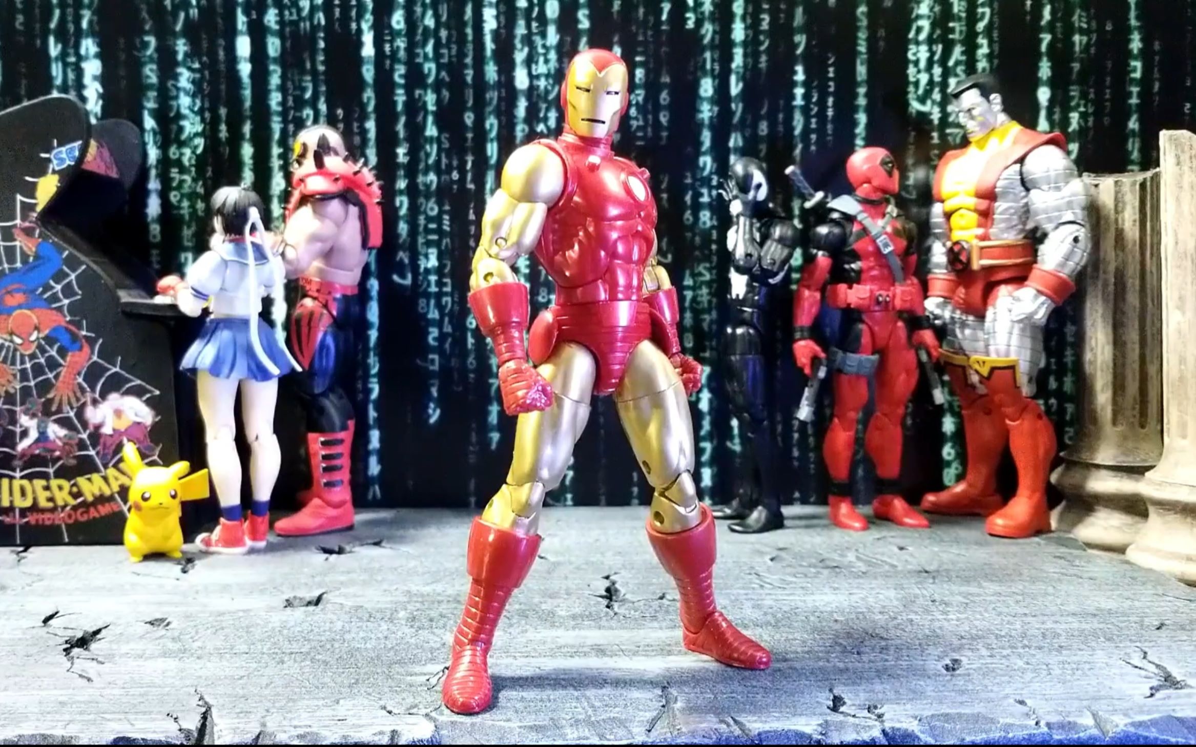 钢铁侠Hasbro 2019 Marvel Legends 80th Anniversary Iron Man Figure! POSING! SCALE! T哔哩哔哩bilibili