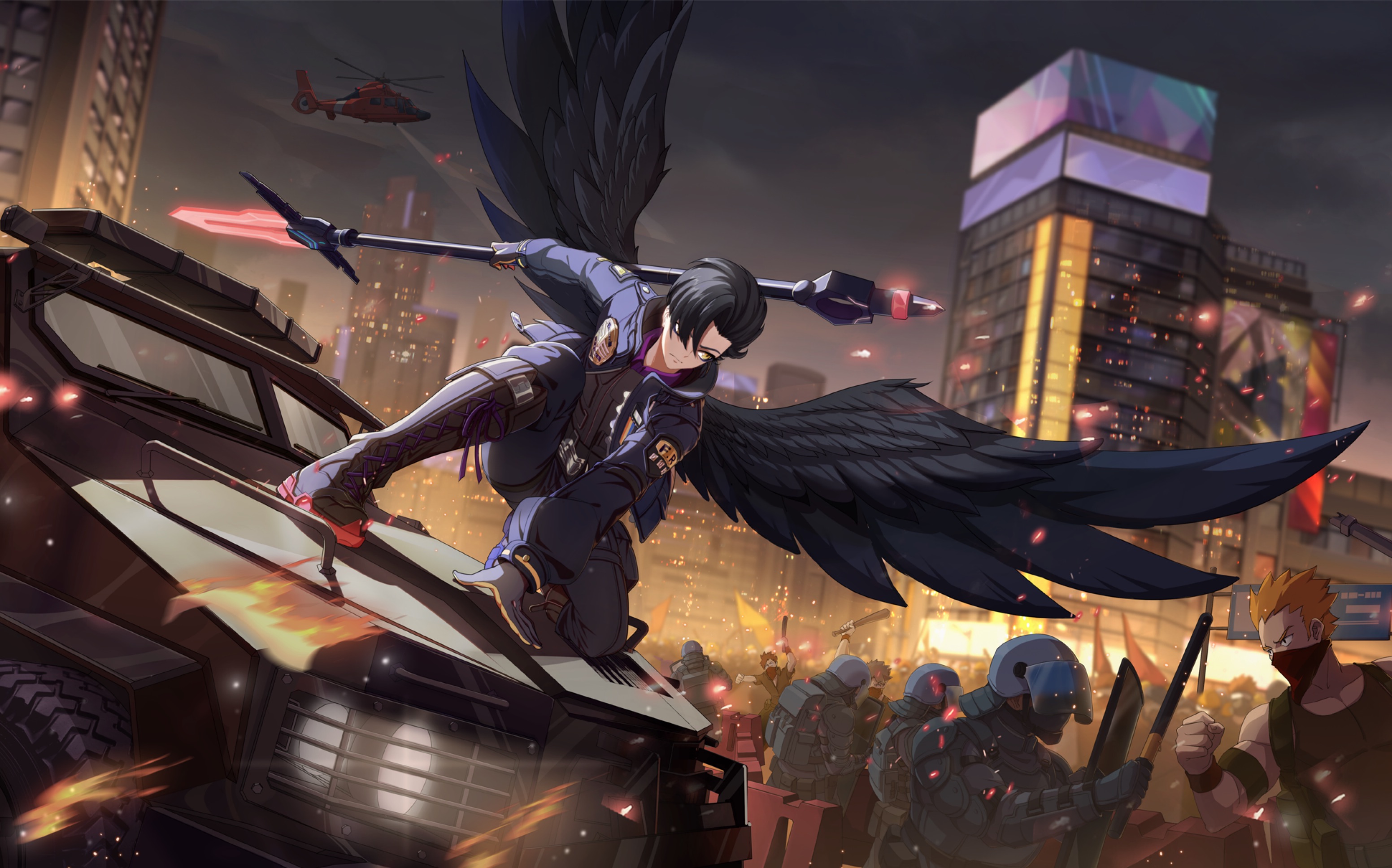 大鹏高燃剪辑@非人学园