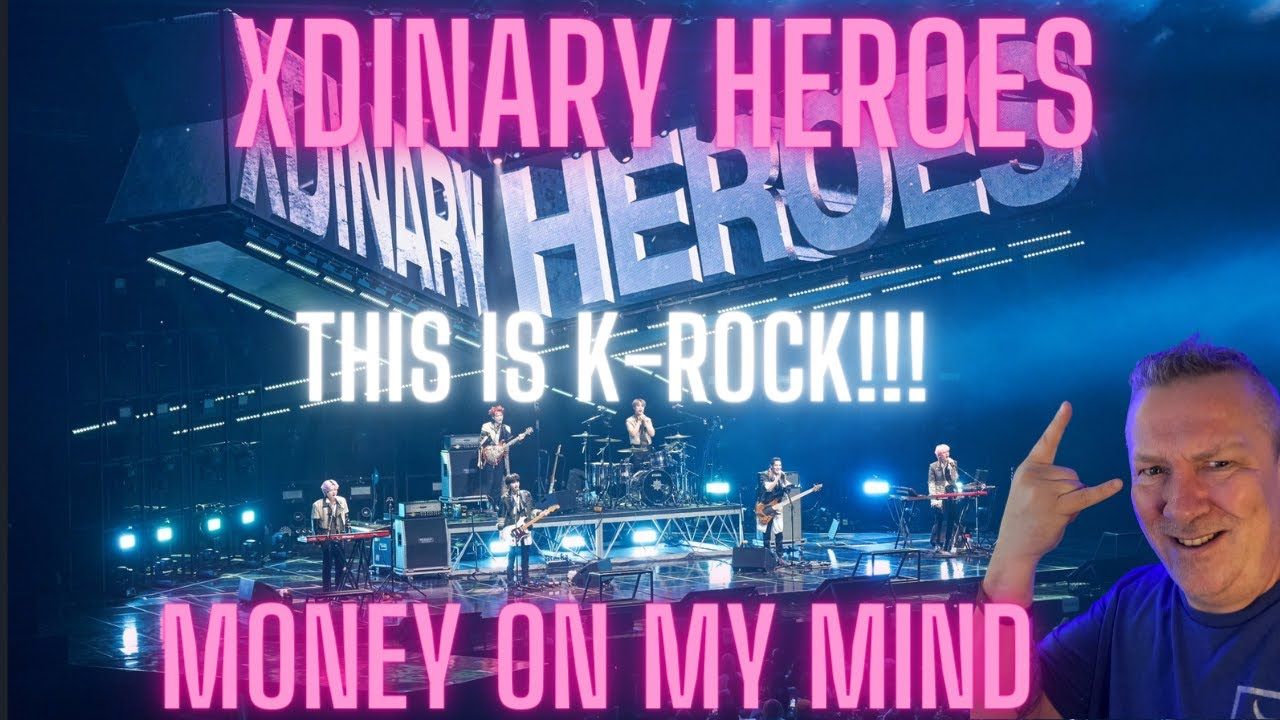 [图]【自制中字】他真的做了这个！DDPerks看Xdinary Heroes的Money on my Mind演唱会版本