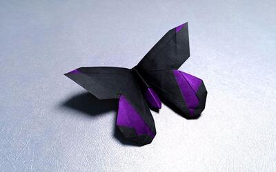 【折纸-教程】up主教你折地狱蝶~死神漫画完结撒坑