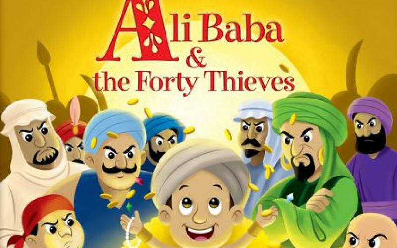 Ali Baba and the Forty Thieves 阿里巴巴和四十大盗(上)小学英语童话哔哩哔哩bilibili