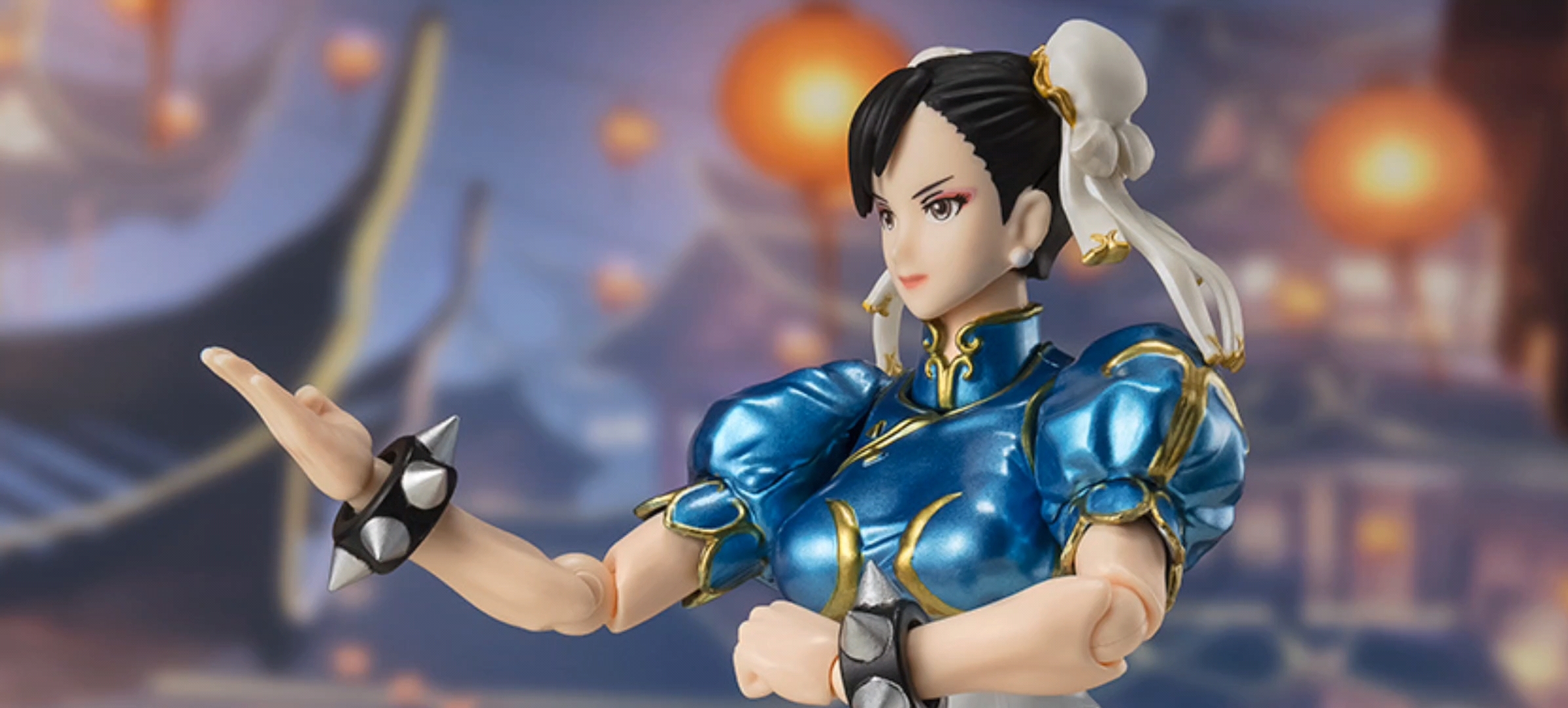 【新品预定】万代 shf 街霸 春丽 1/12 可动