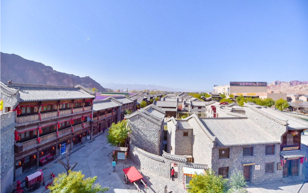 走进张掖,邂逅丹霞口小镇