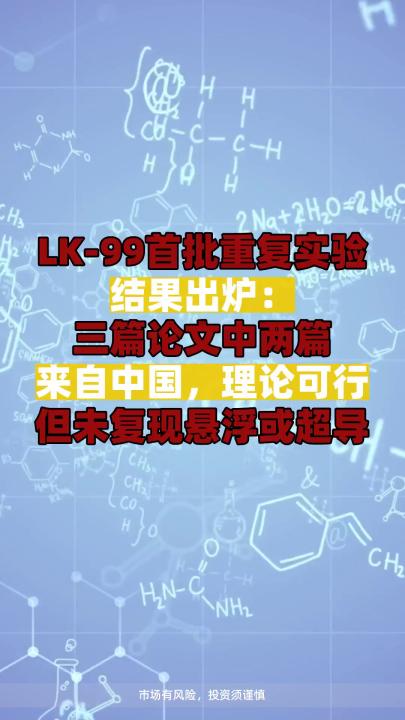 LK99首批重复实验结果出炉:三篇论文中两篇来自中国,理论可行但未复现悬浮或超导哔哩哔哩bilibili