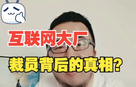 互联网大厂裁员背景的真相哔哩哔哩bilibili