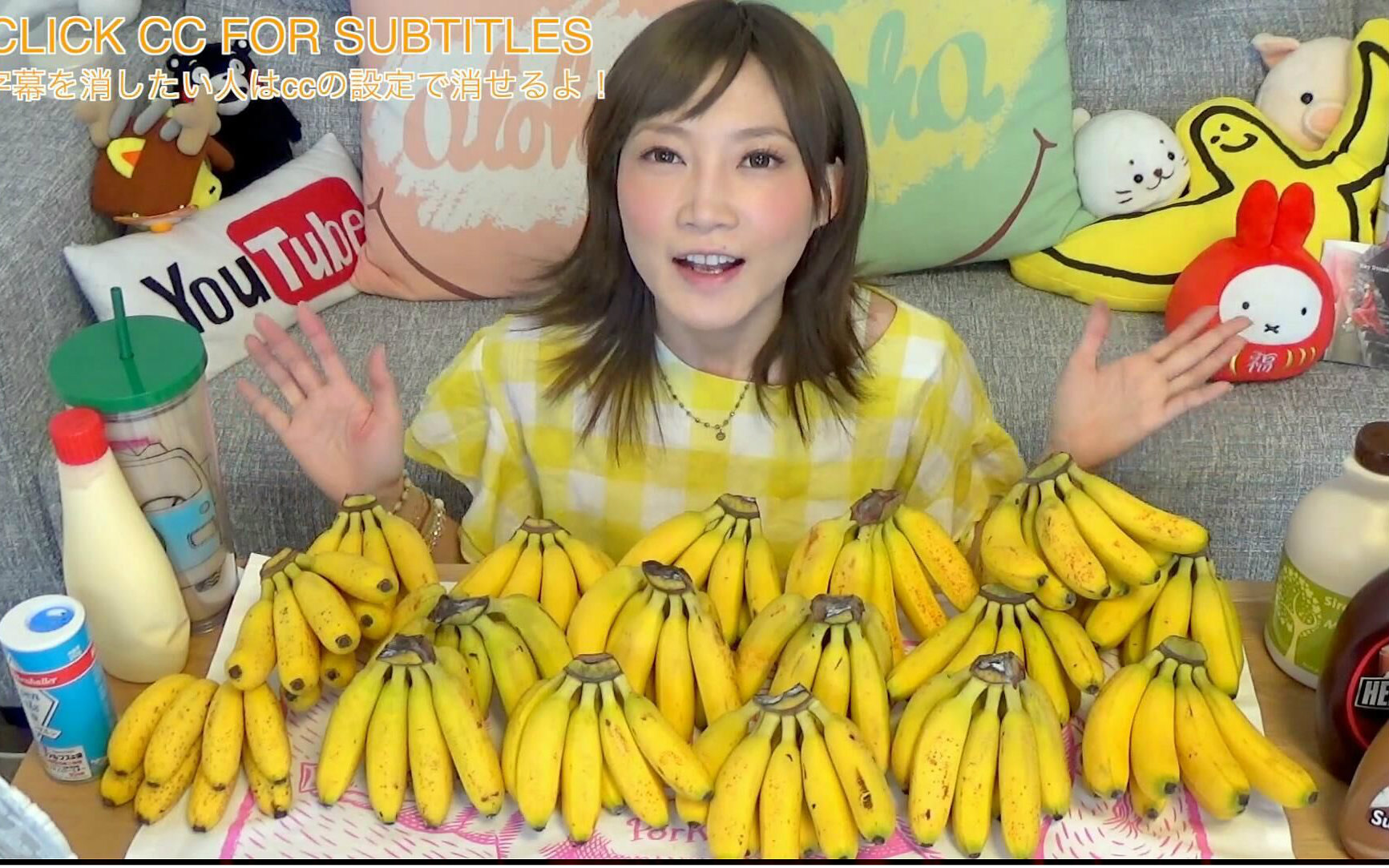 和蛋黄酱巧克力搭着干掉137根香蕉 @柚子木字幕组