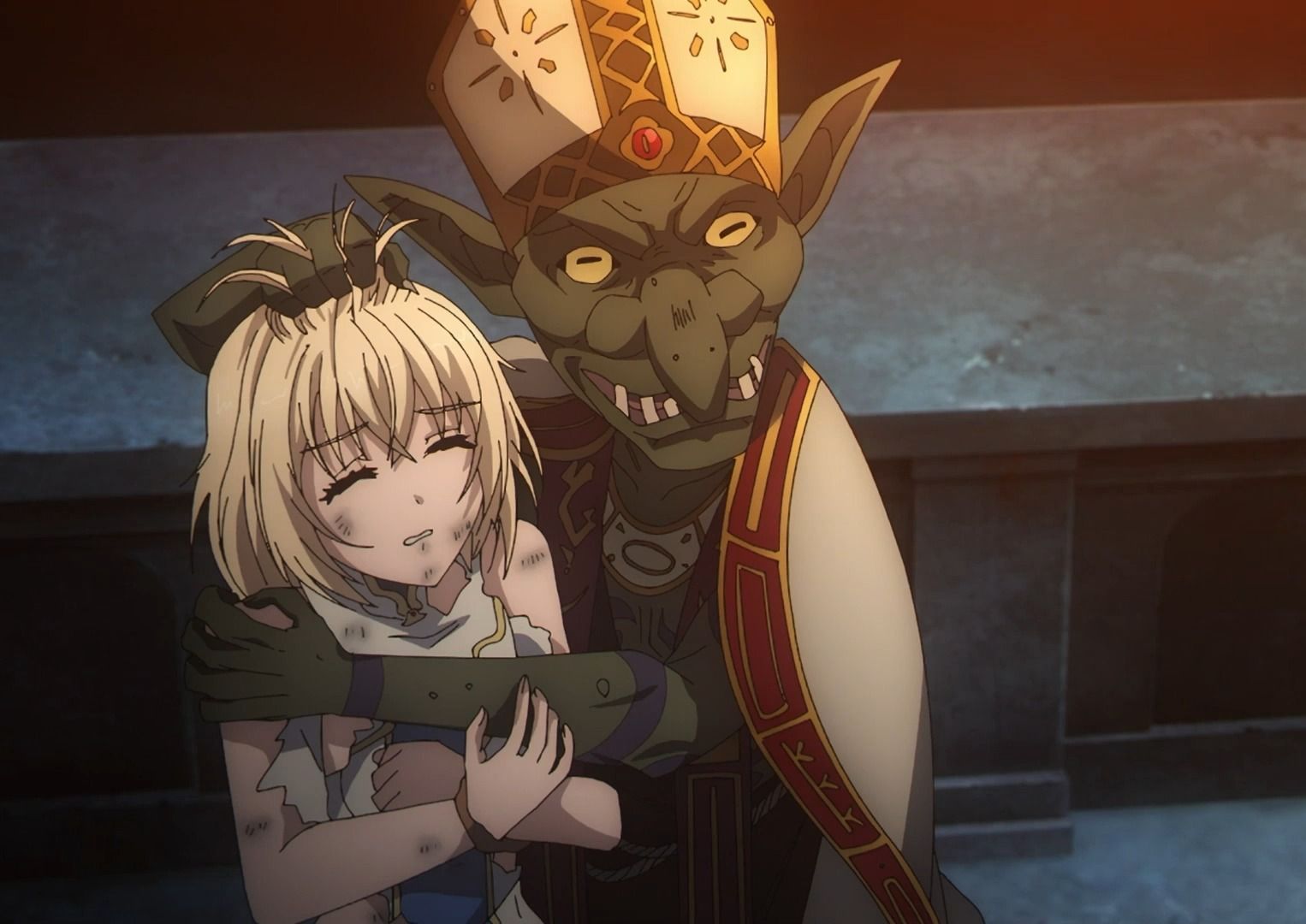 "即将被哥布林当做祭品的公主"