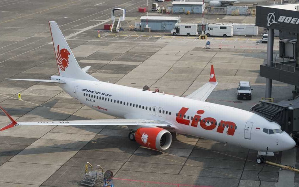 印尼狮航空波音737降落