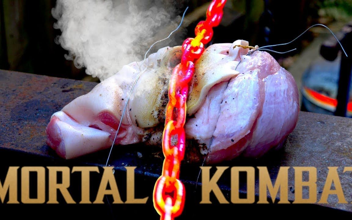 把铁链烧至红热,能把人体劈成两半吗?场面十分高能!@油兔不二字幕组