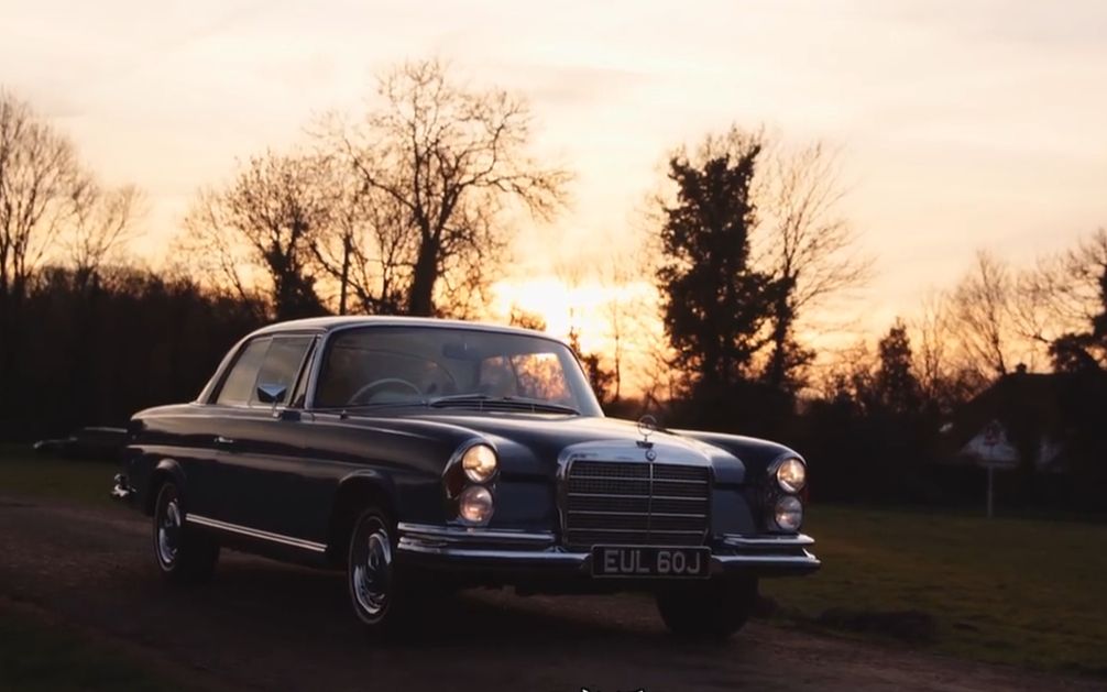 1968年经典奔驰280se轿跑