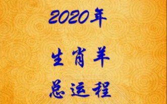 2020年生肖羊害太岁,遭遇小人陷害,破财背运,最好提前化解哔哩哔哩bilibili