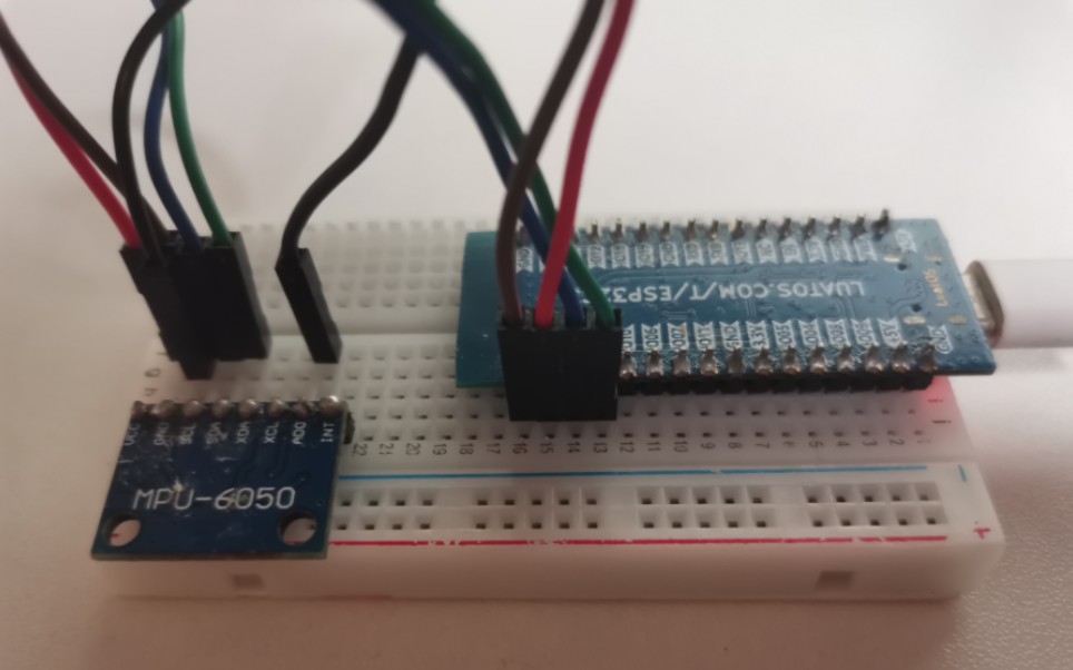 (演示)mpu6050+esp32 mpy,dmp姿态角运算.三行代码实现调用哔哩哔哩bilibili