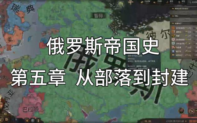 俄罗斯帝国史 第五章 从部落到封建哔哩哔哩bilibili