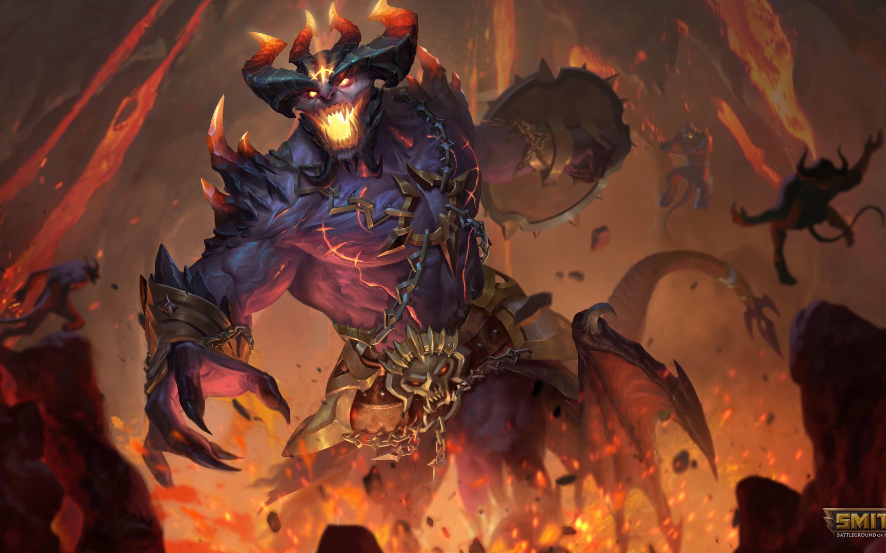 smite神之浩劫宙斯新皮肤炼狱神王演示_哔哩哔哩 (゜-゜)つロ 干杯