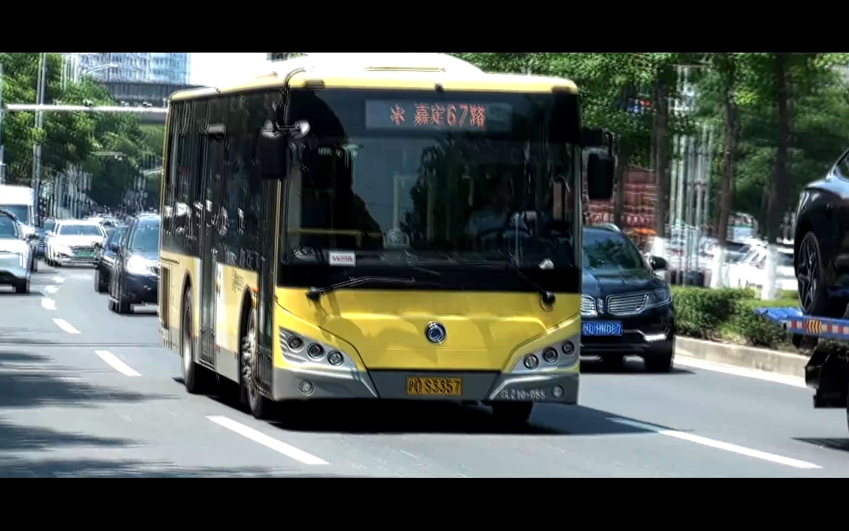 上海公交 嘉定公交 嘉定67路 slz-10-055