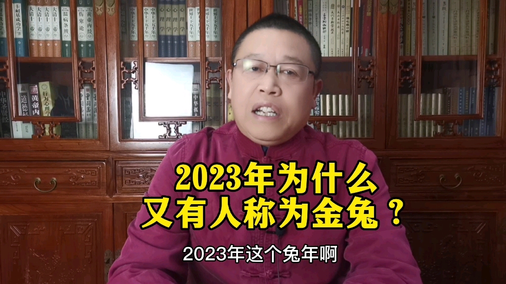 2023年到底是什么兔年?为什么又有人说是金兔年?哔哩哔哩bilibili