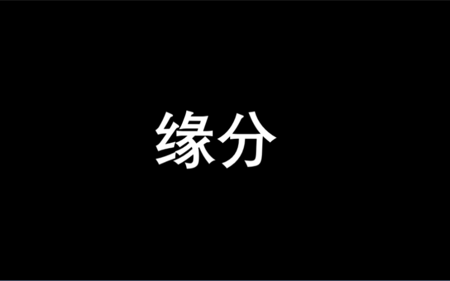 缘分天注定
