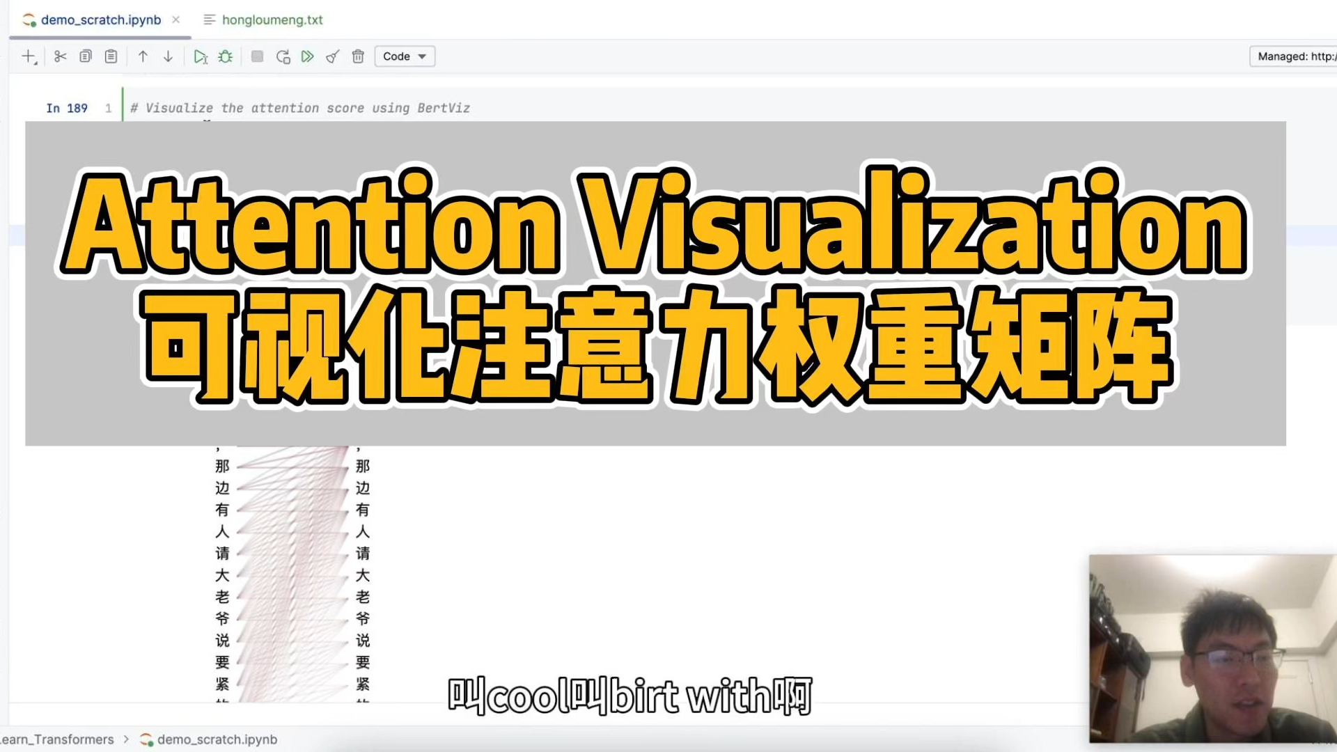 Attention Visualization 注意力权重矩阵可视化哔哩哔哩bilibili