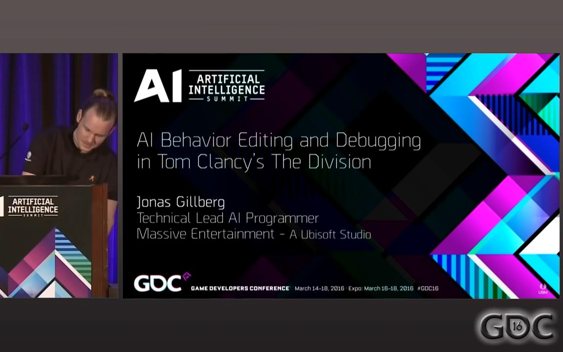 [图]GDC讲座 《汤姆克兰西：全境封锁》AI行为编辑与调试